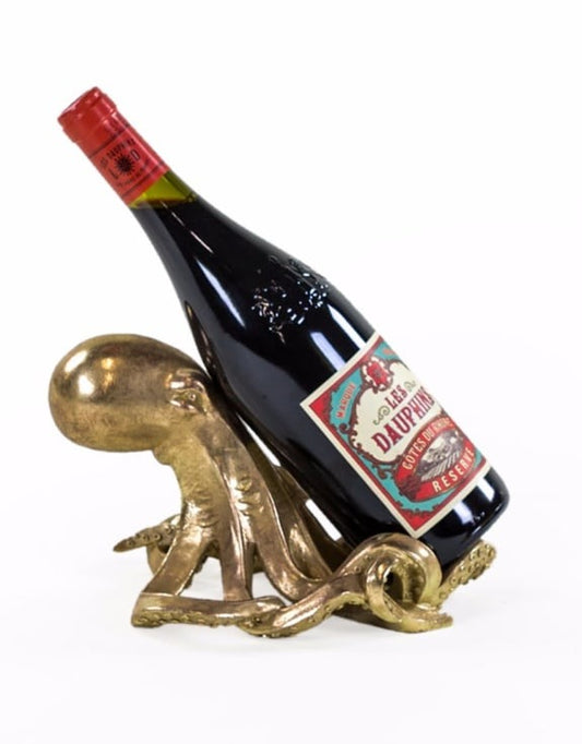Steaming Cephalopod Octopus Wine Holder
