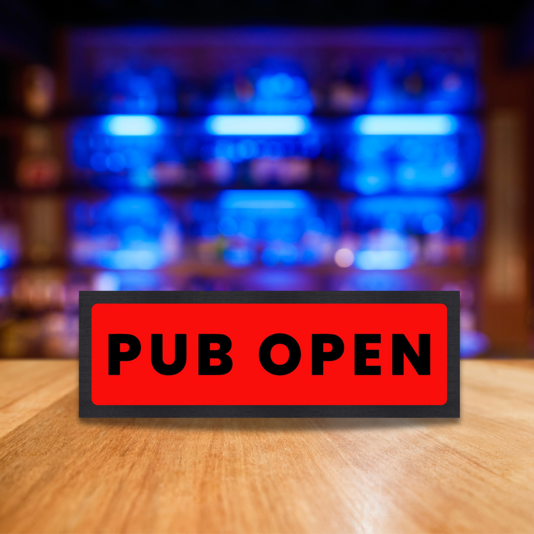 'Pub Open' LED Lightbox
