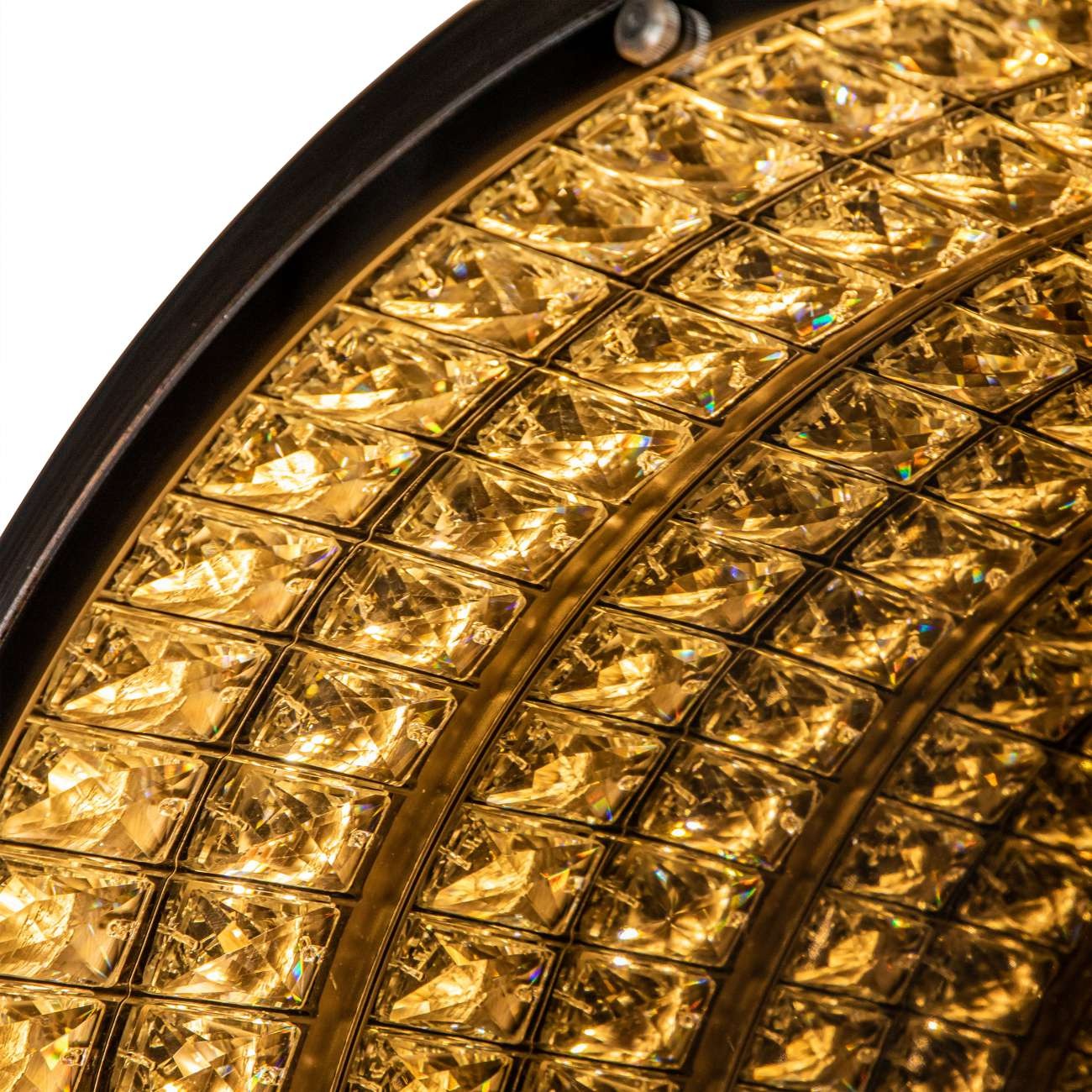 Gold Hologram Wall Mirror