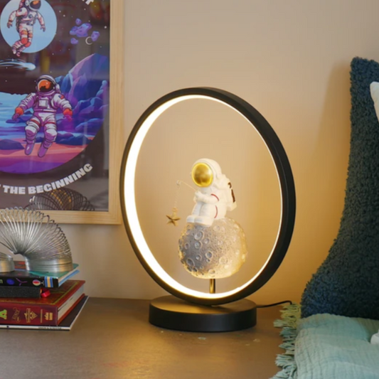 Fishing Astronaut Table Lamp