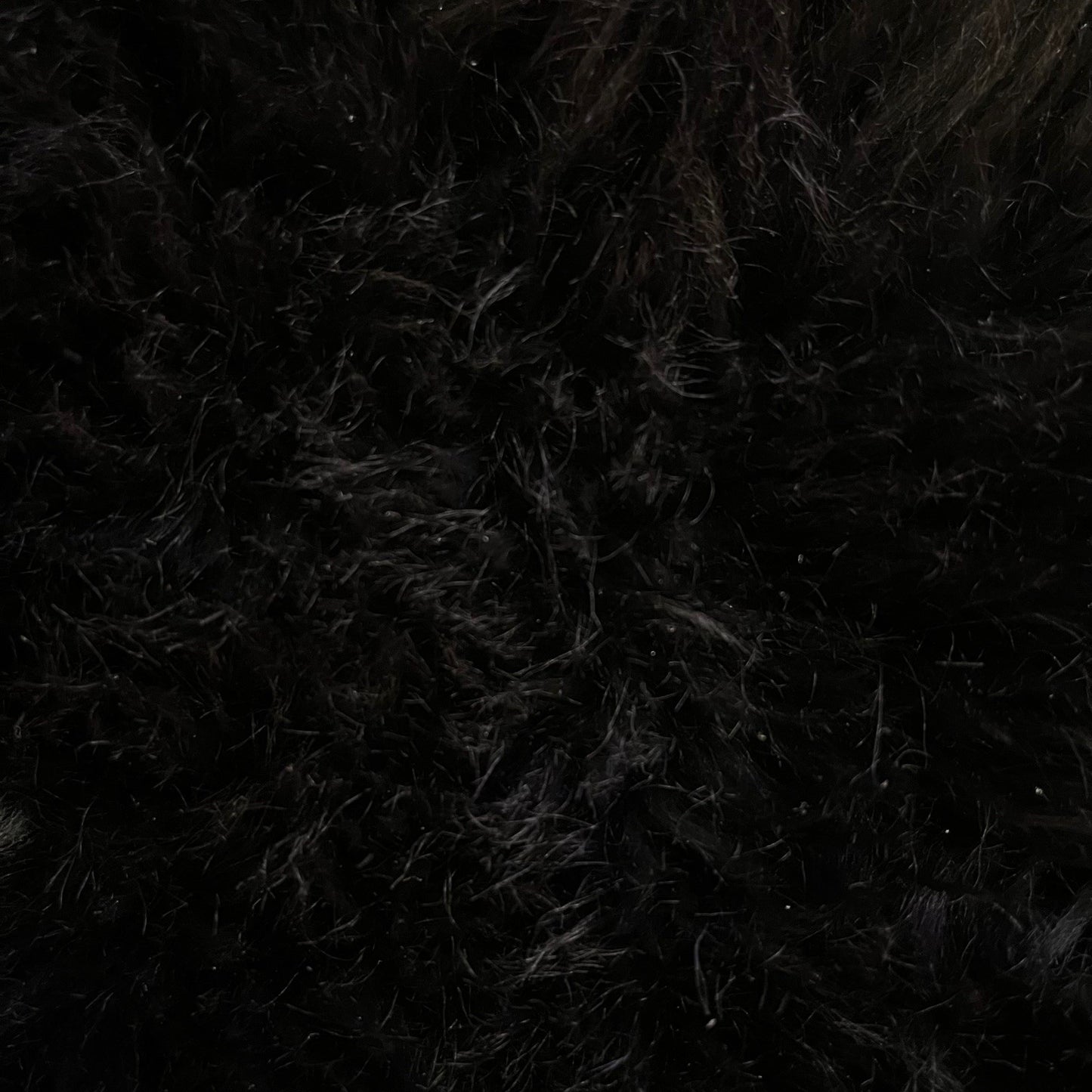 Black Regular Sheepskin Hide