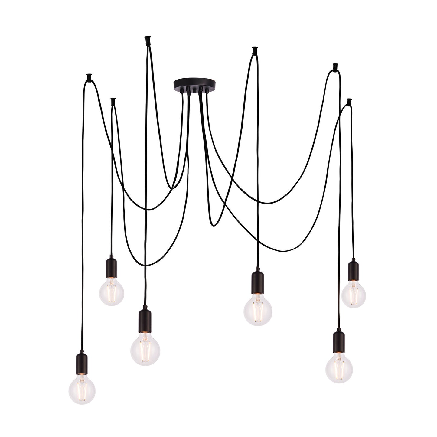 Black Spider Pendant Lights