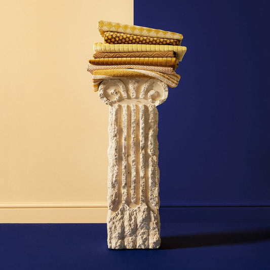 Blue Blood is a commanding blue that feels properly regal. Pitched close to a more vivid cerulean blue, we've added black pigment to knock a little of the vibrancy out. Pair it with crisp whites for a sharp contrast, or deep ochre shades for an opulent feel.