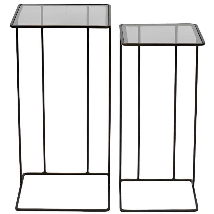 Bronze Set of 2 Nesting Tables