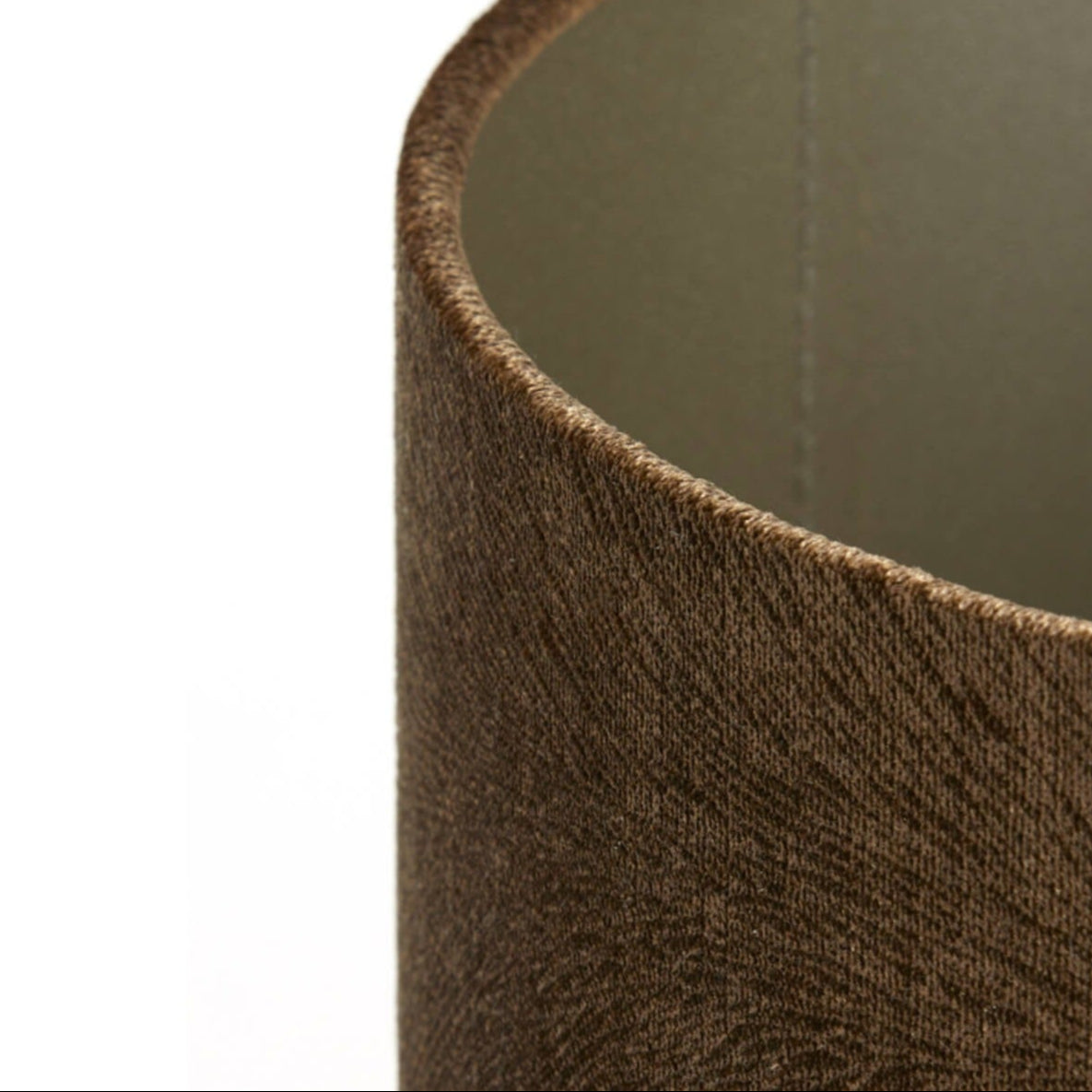 Brown Textured Lampshade