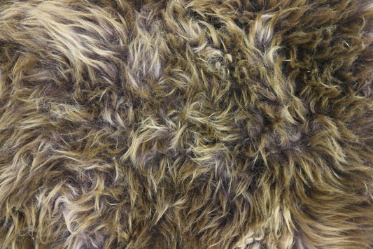 Brown Tipped Regular Sheepskin Hide