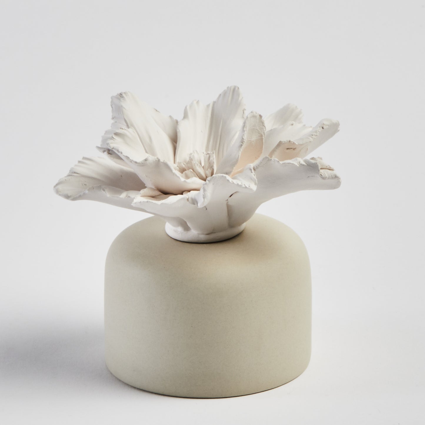 Ceramic Flower Roman Wick Diffuser