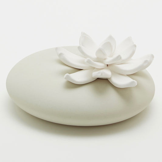 Ceramic Waterlily Roman Wick Diffuser