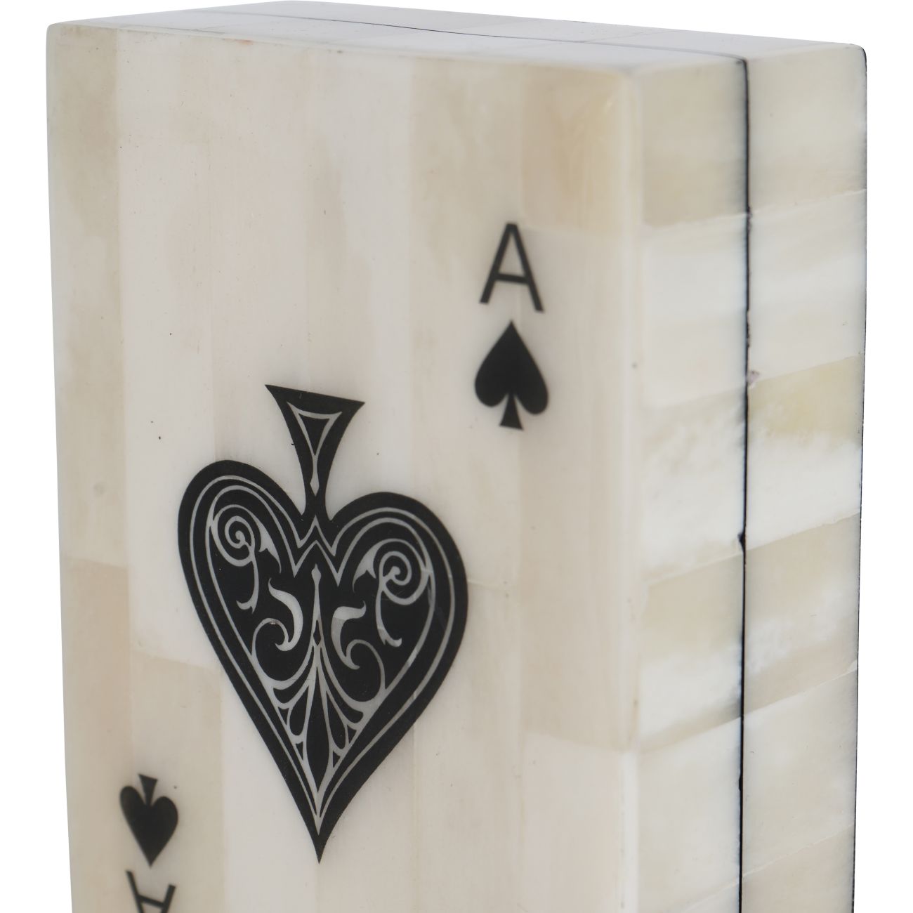 Classic Bone Inlay Card Box