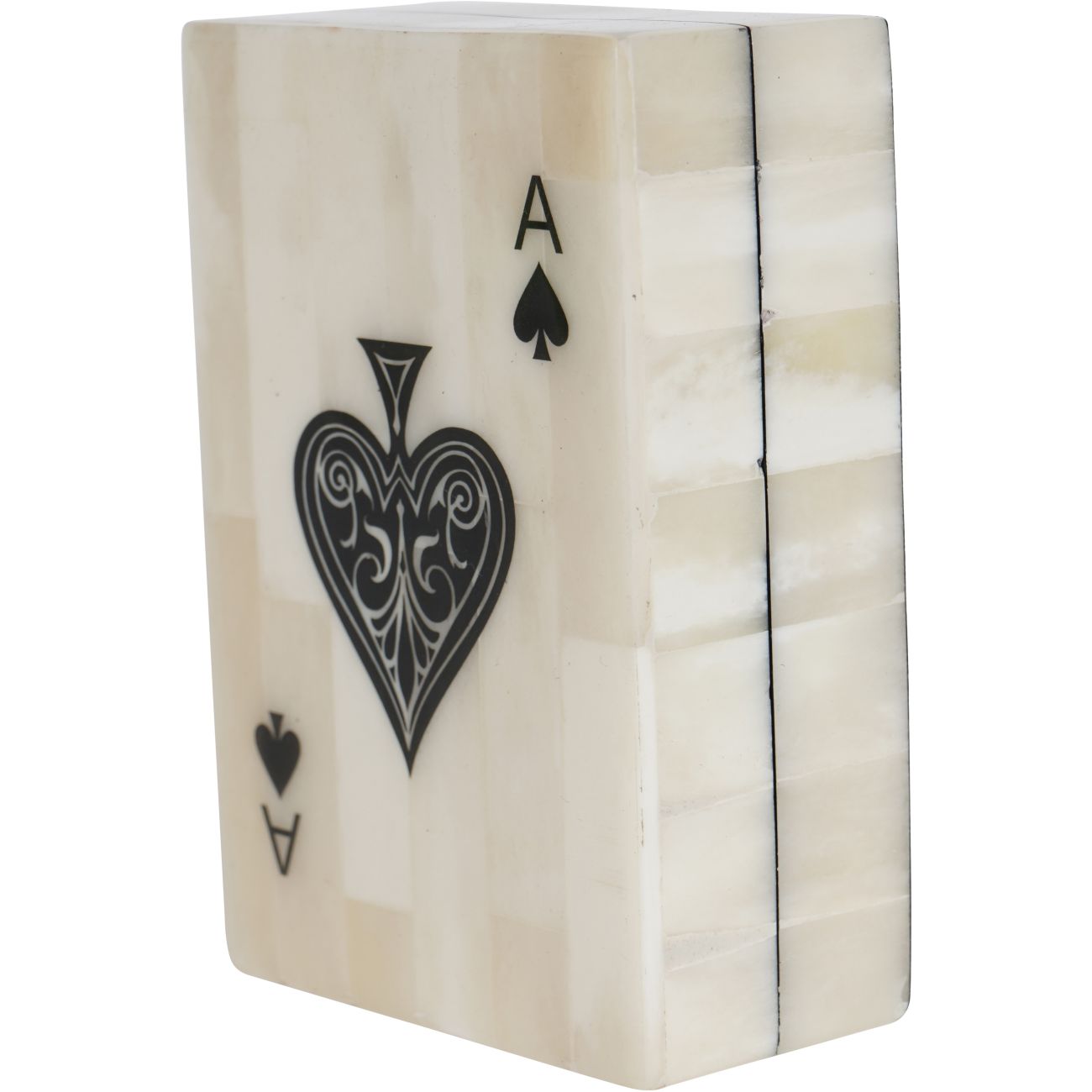 Classic Bone Inlay Card Box