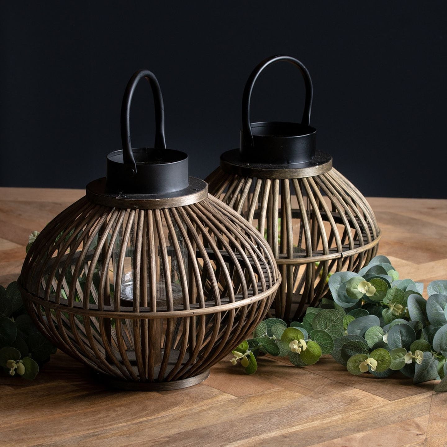 Colonial External Bamboo Lantern