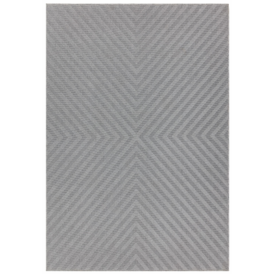 UV Safe Contemporary Arrow Grey Rug