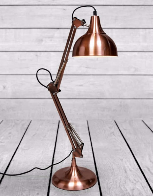 Copper Vintage Style Desk Lamp
