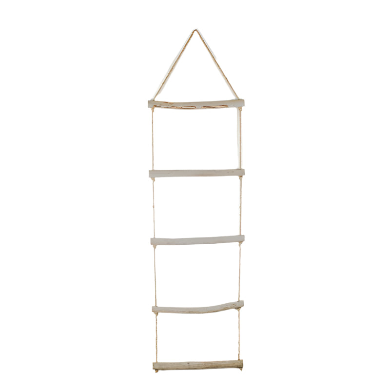 Rope and Driftwood Towel Rail