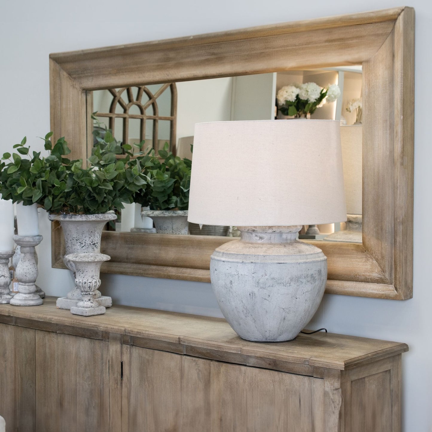 French Mango Wood Mirror