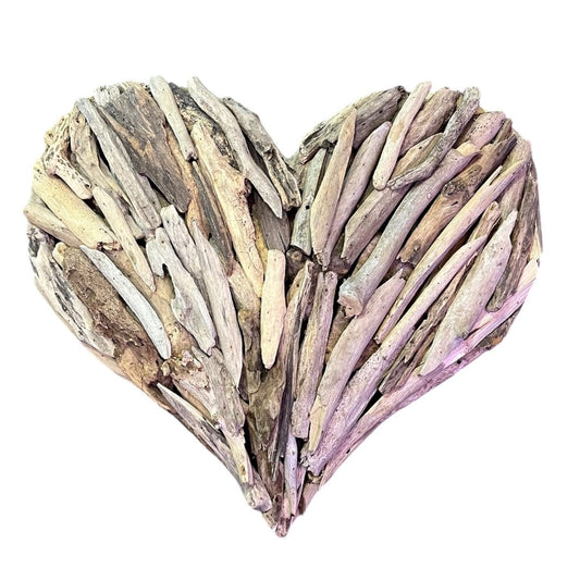 Wall Hanging Driftwood Heart (Three Sizes Available)