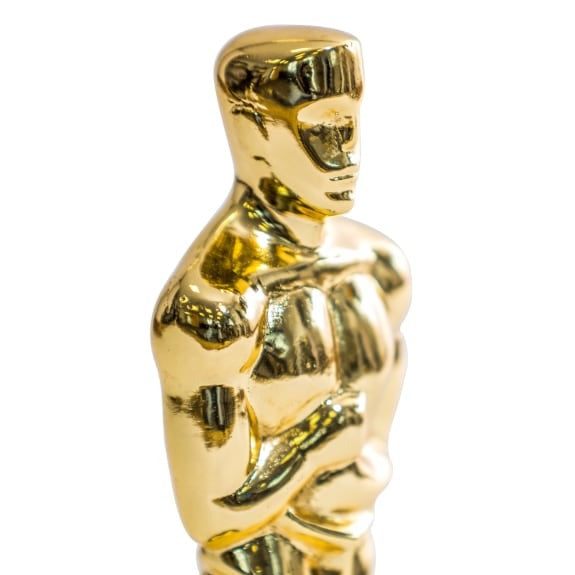 Golden Oscar Trophy