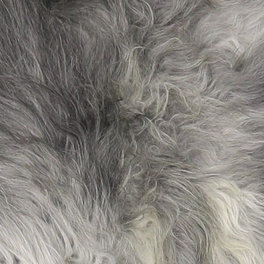 Grey Icelandic Sheepskin Hide