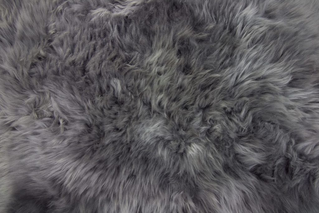 Grey Regular Sheepskin Hide