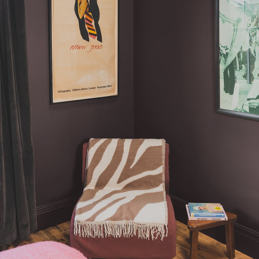 'Gumption' Dark Taupe Brown Paint