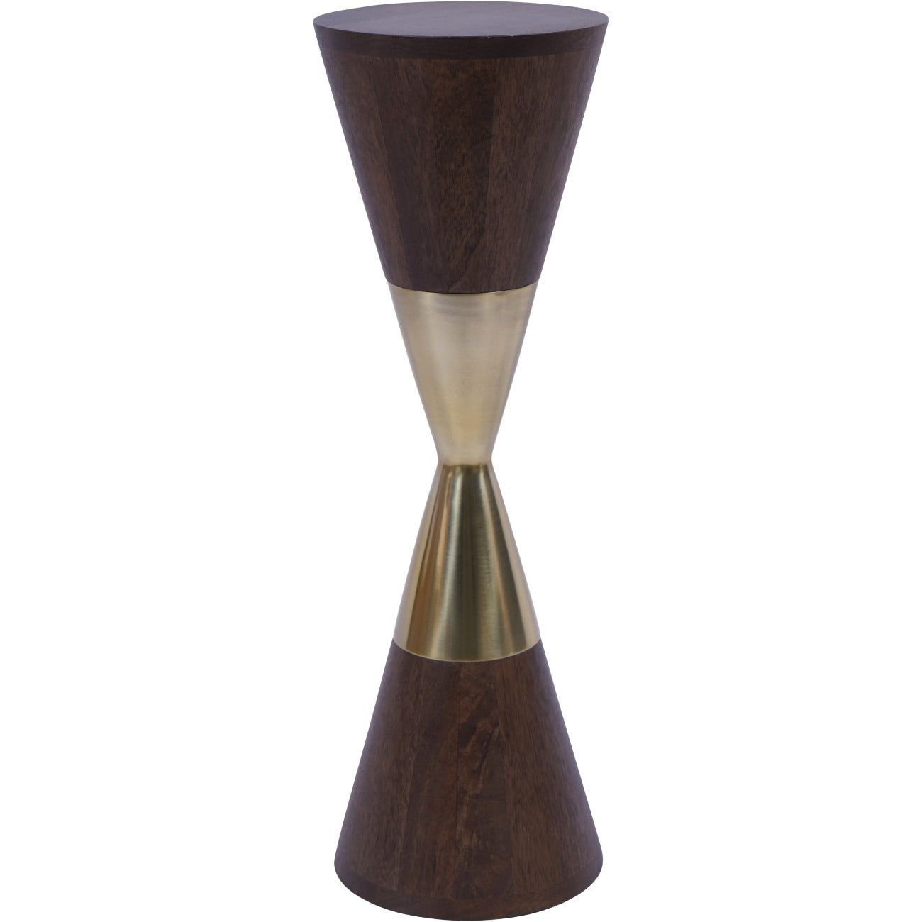 Wooden Hourglass Coffee Table