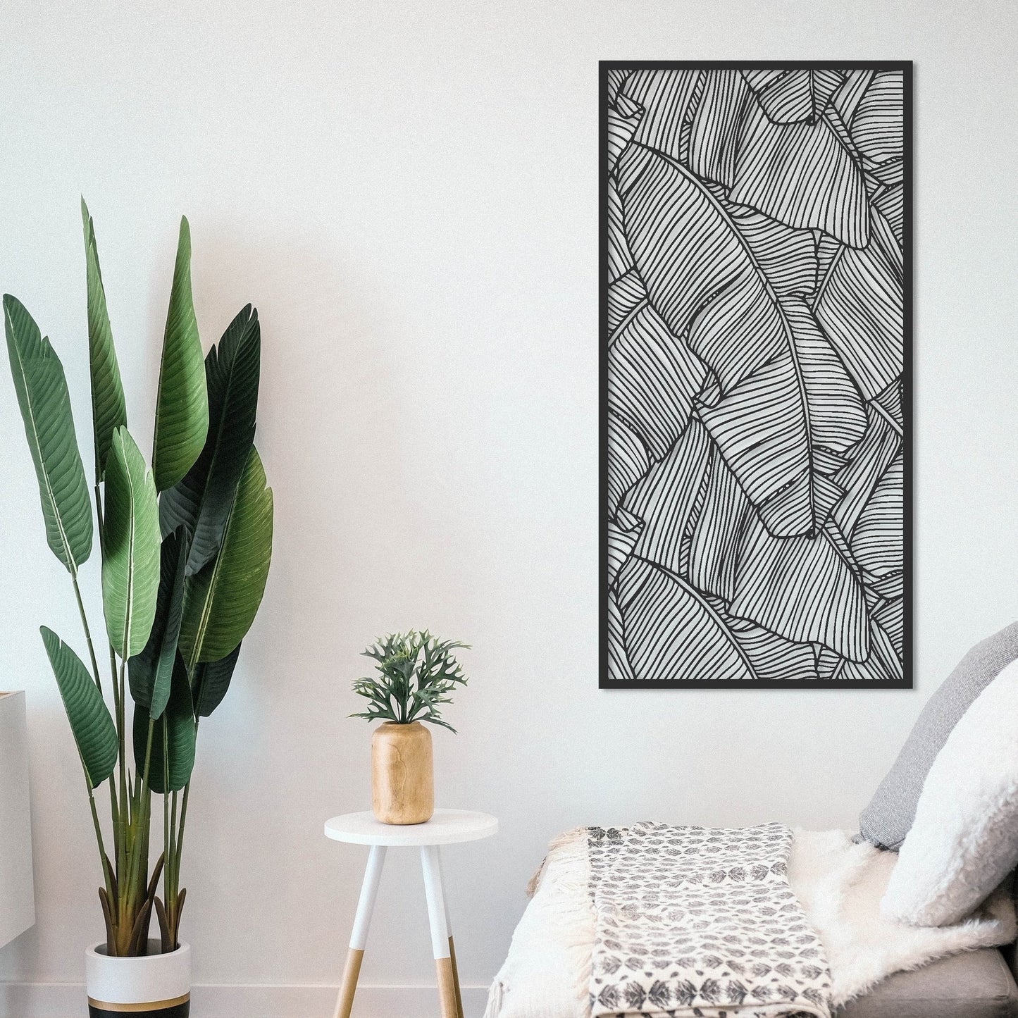 Leaves Metal Wall Art