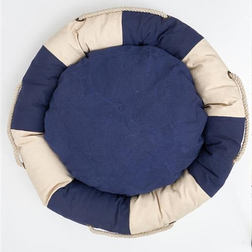 Blue Life Buoy Pet Bed