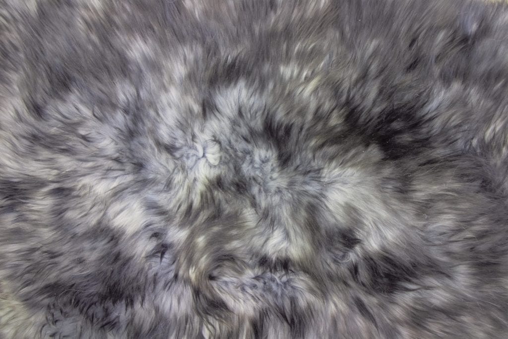 Light Grey Regular Sheepskin Hide