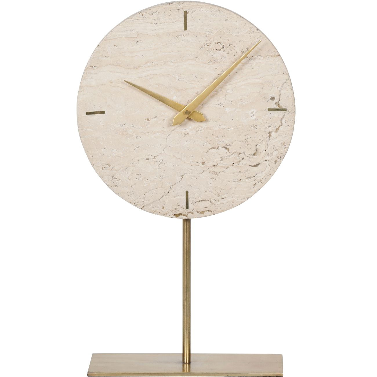 Stone Mantle Clock