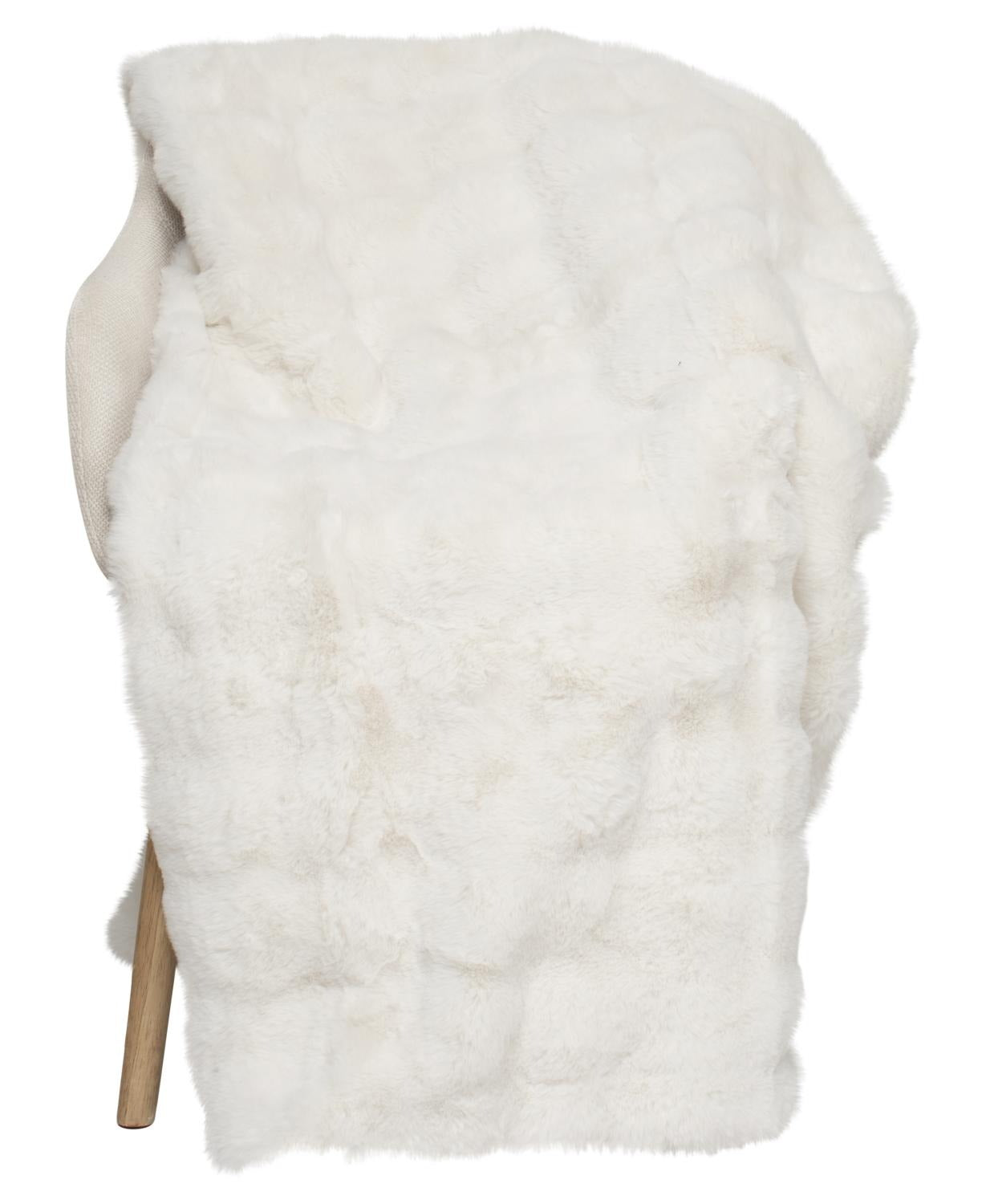 Luxury Mink Throw — Available in Sand and Ivory