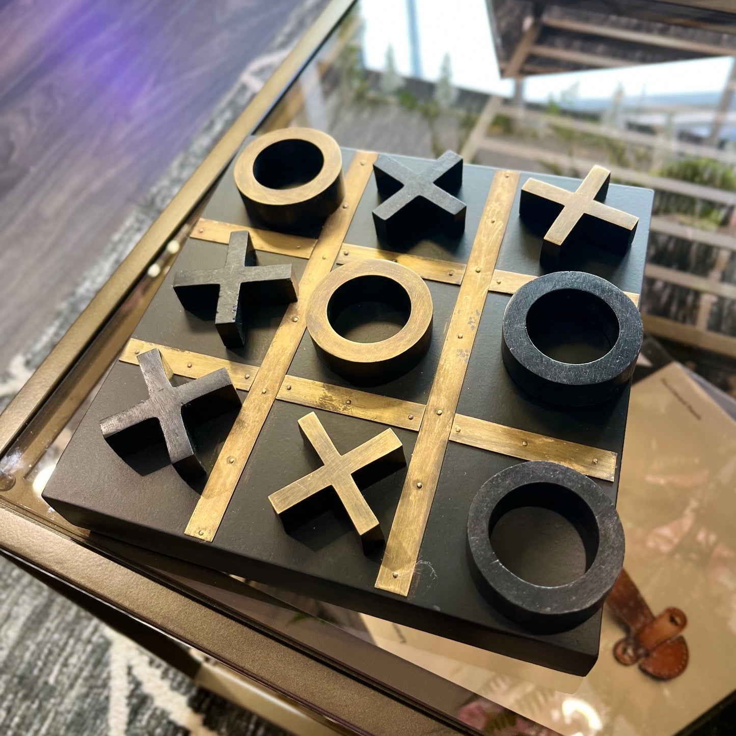 Luxury Coffee Table Noughts and Crosses Game