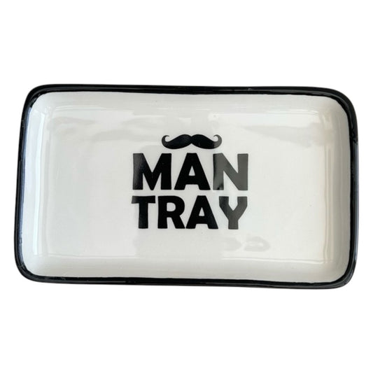 'Man Tray' Ceramic Dish