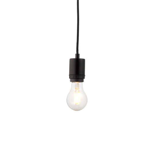 Matt Black Pendant Light