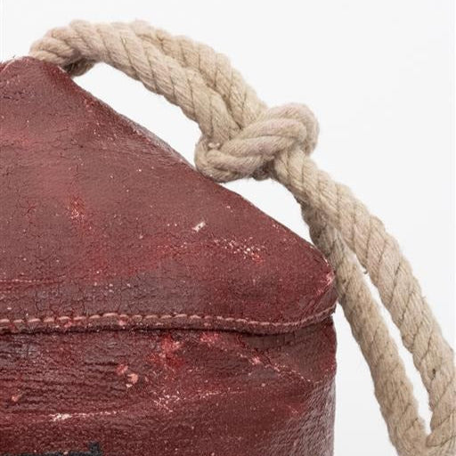 Red and White Buoy Door Stop
