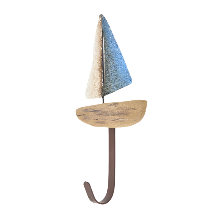 Sail Boat Coat Hooks (Set of 3)
