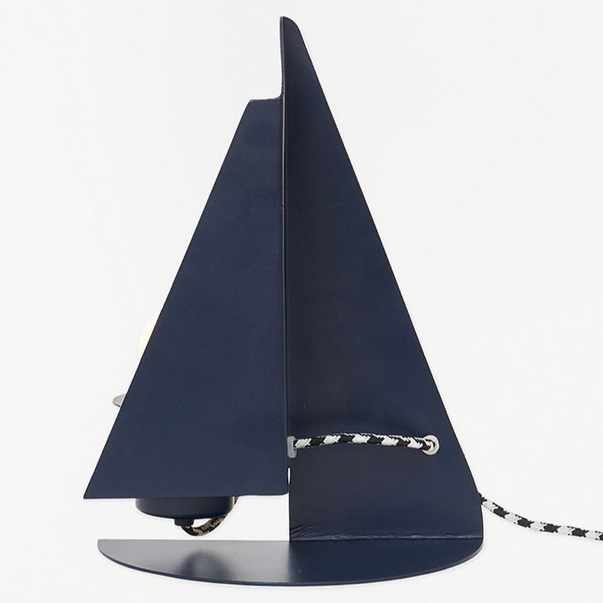 Blue Sailing Boat Table Lamp