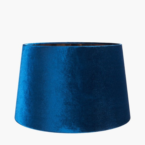 Sapphire Blue Ava Velvet Lampshade
