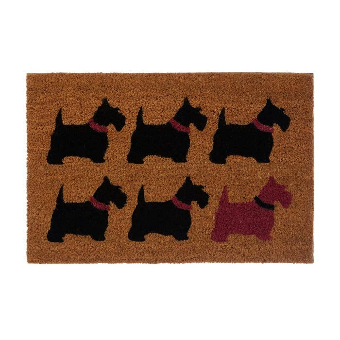 Scottie Dog Coir Door Mat