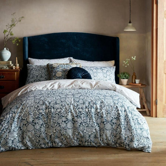 William Morris At Home - Sunflower Ink Bedding