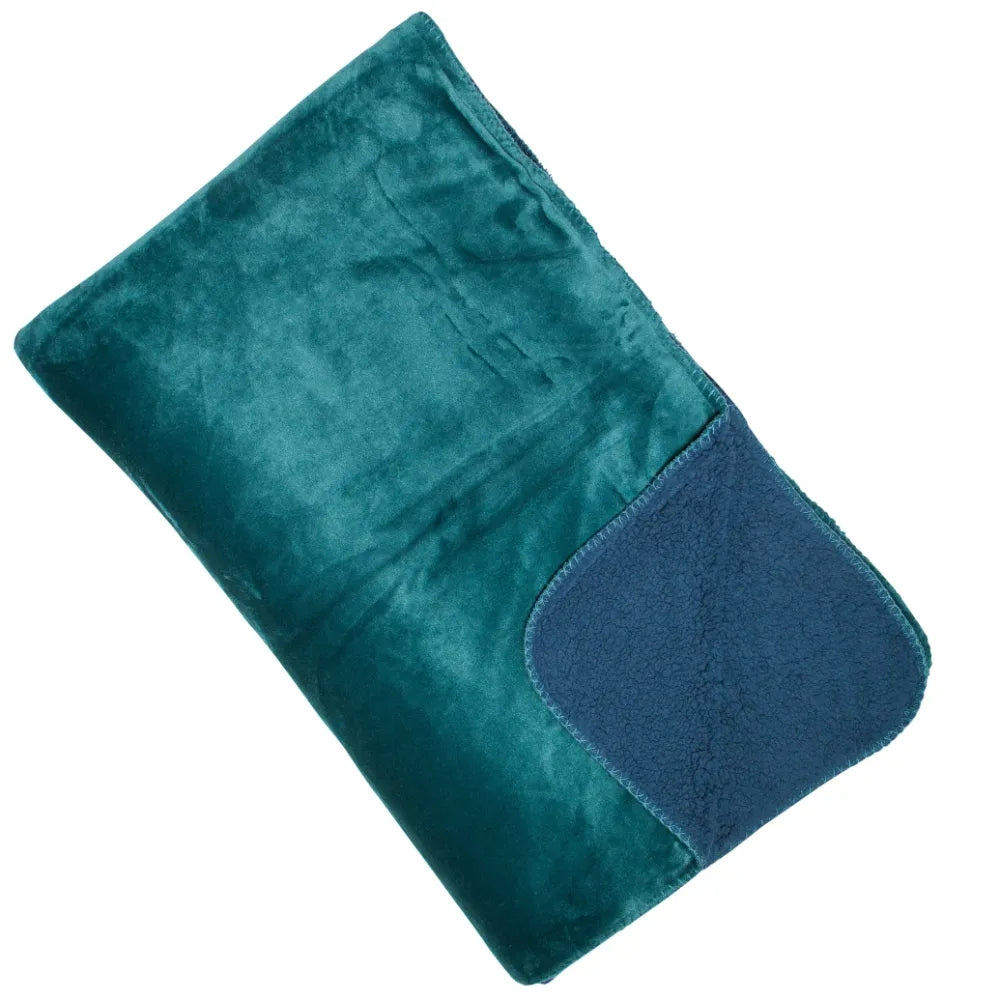 Super Soft Fleece Lined Luxury Throw (Various Colours)
