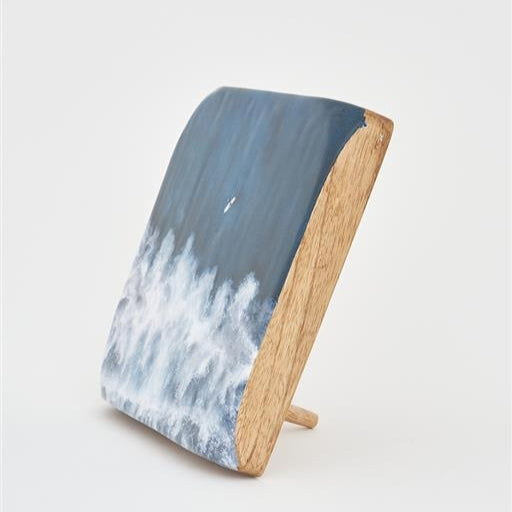 Wooden Surfing Art Block