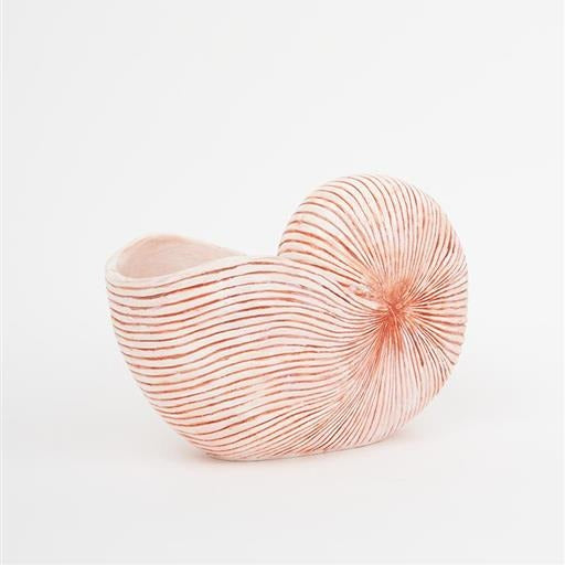 Terracotta Sea Shell Planter