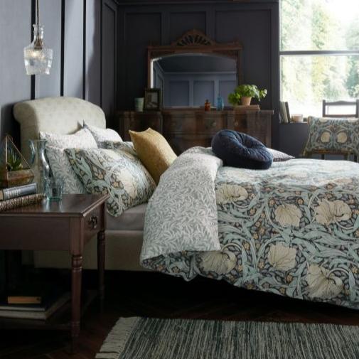William Morris At Home - Pimpernel Indigo Bedding