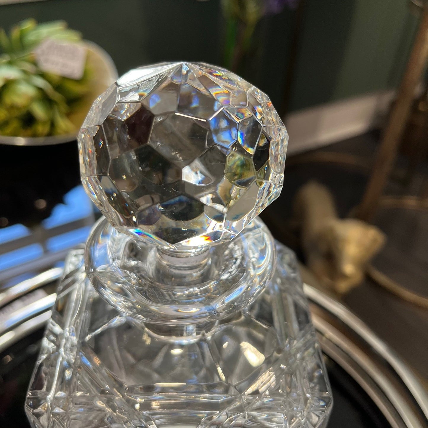 Genuine Edinburgh Crystal Spirit Decanter