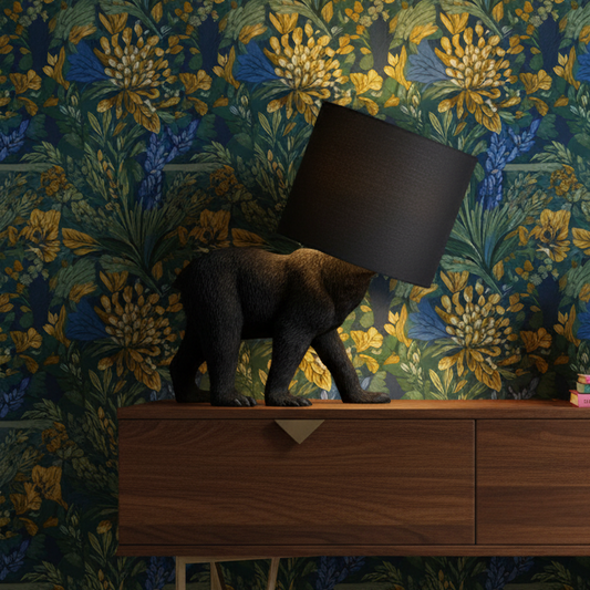 Black Bear Table Lamp