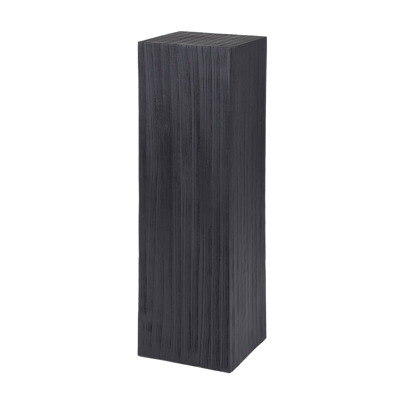 Ebony Wooden Set of 2 Plinths