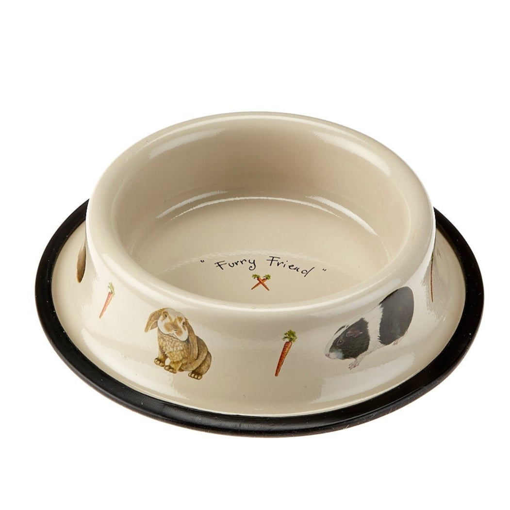 Cream 'Furry Friends' Pet Bowl