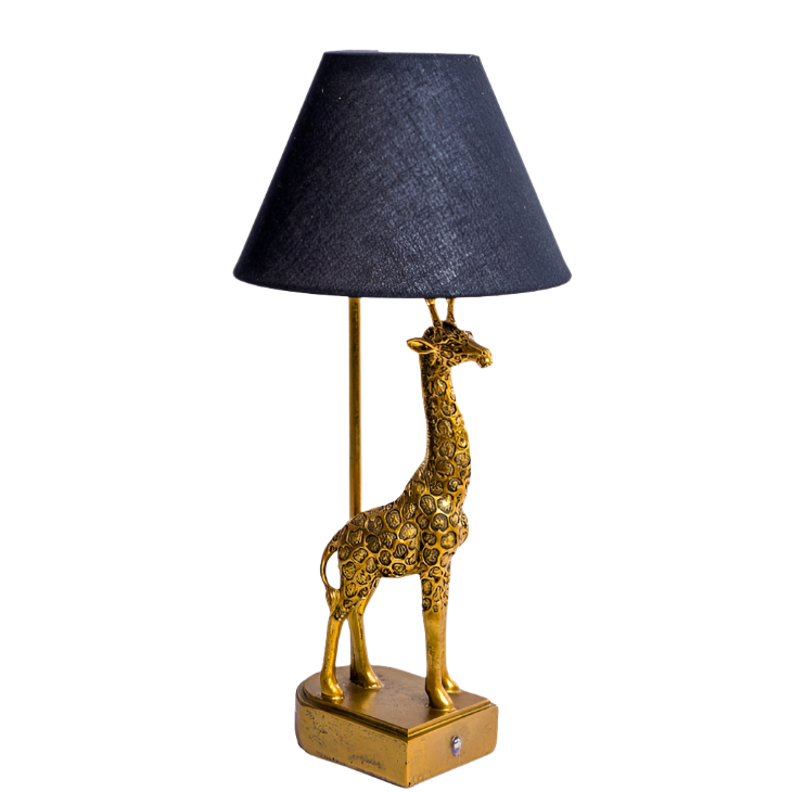 Gold Giraffe Table Lamp