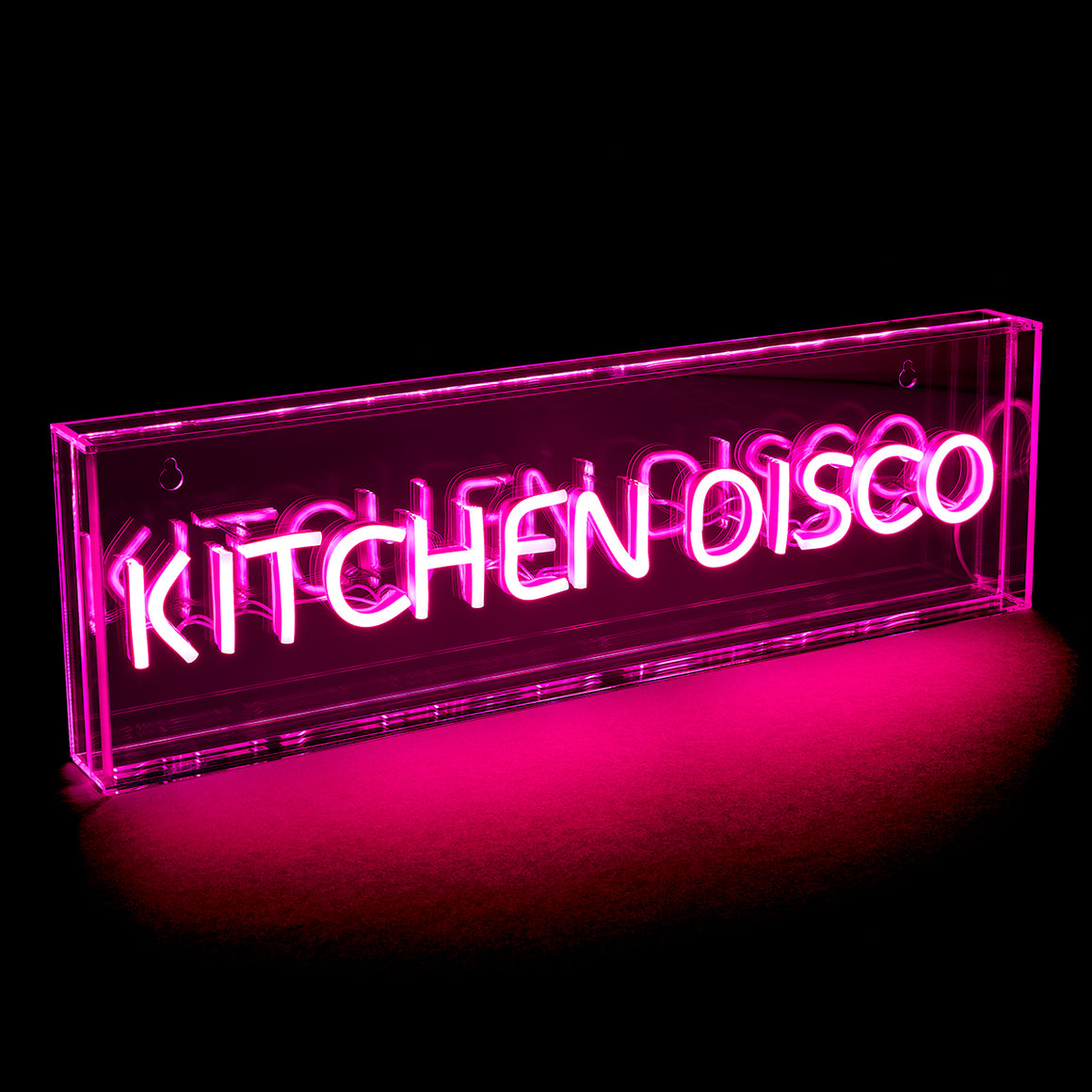 Pink 'Kitchen Disco' Neon LED Light