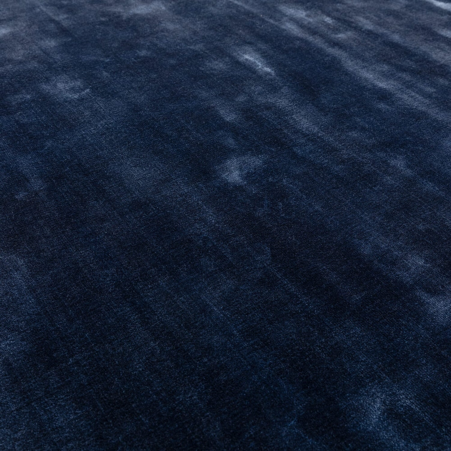 Close-up of dark blue fabric texture